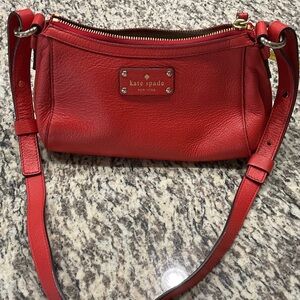 Kate Spade Vibrant Red Shoulder Bag